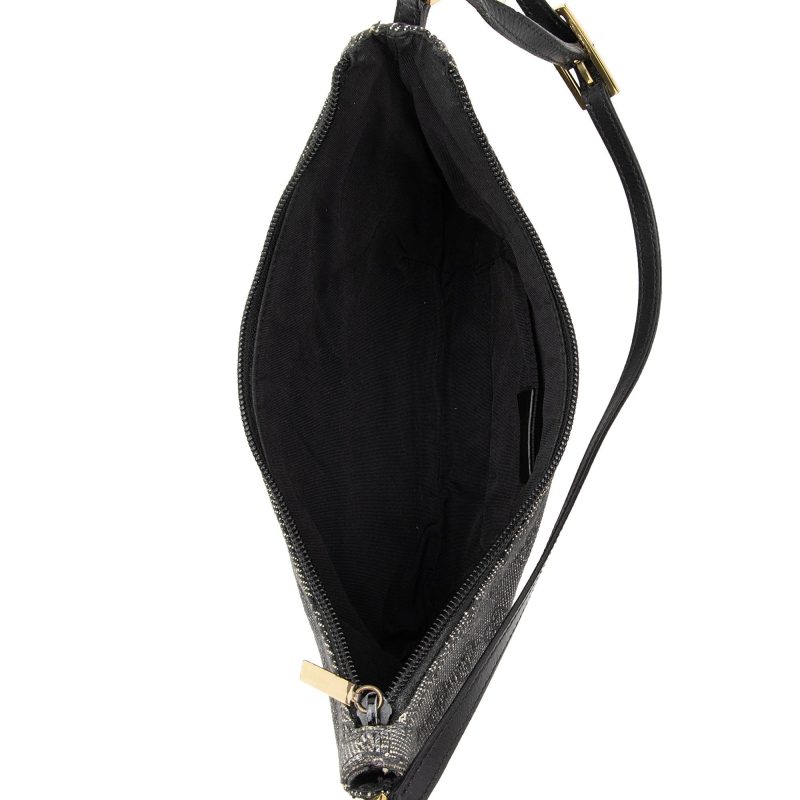 Gucci Vintage GG Denim Small Shoulder Bag (SHF-yTYszL) - Barde - Image 7