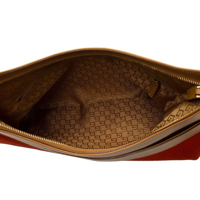 Gucci Vintage Suede Bamboo Medium Hobo (SHF-3Ppy3r) - Barde - Image 7