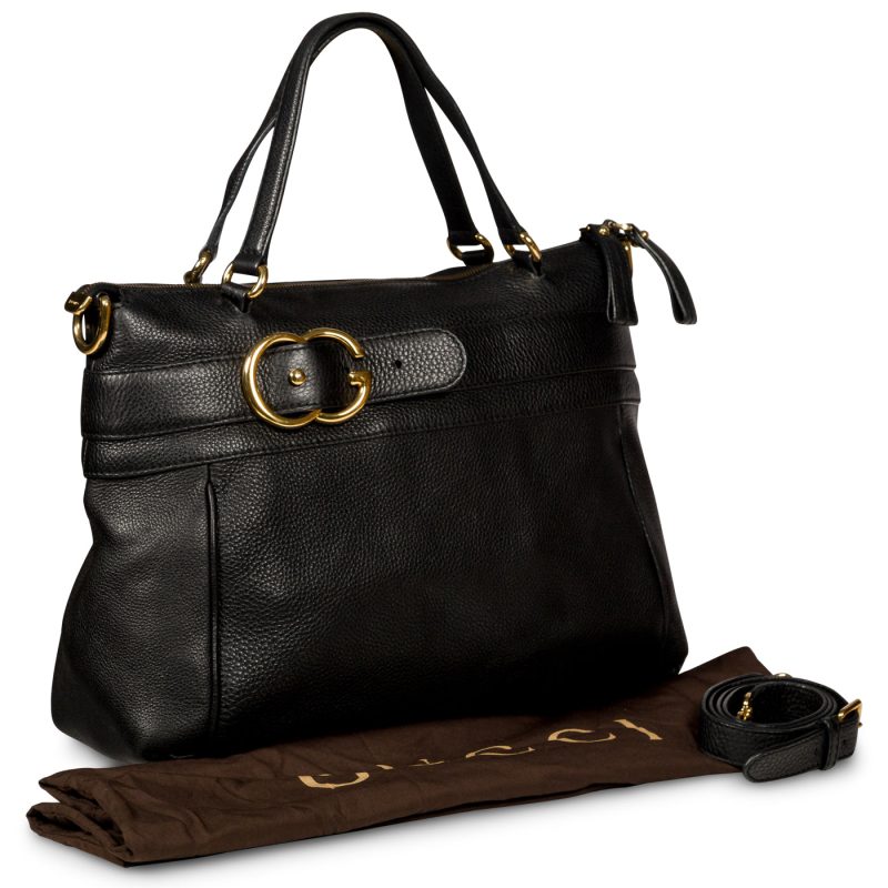 Gucci Marmont Textured Leather Tote - Barde - Image 8