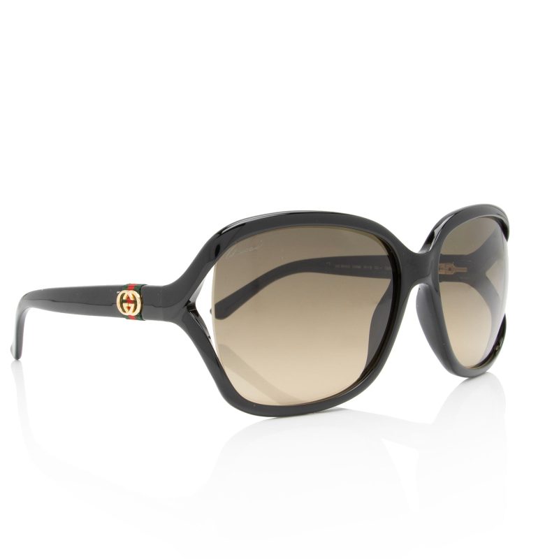 Gucci Oversize Web GG Sunglasses (SHF-s2TxN2) - Barde - Image 2
