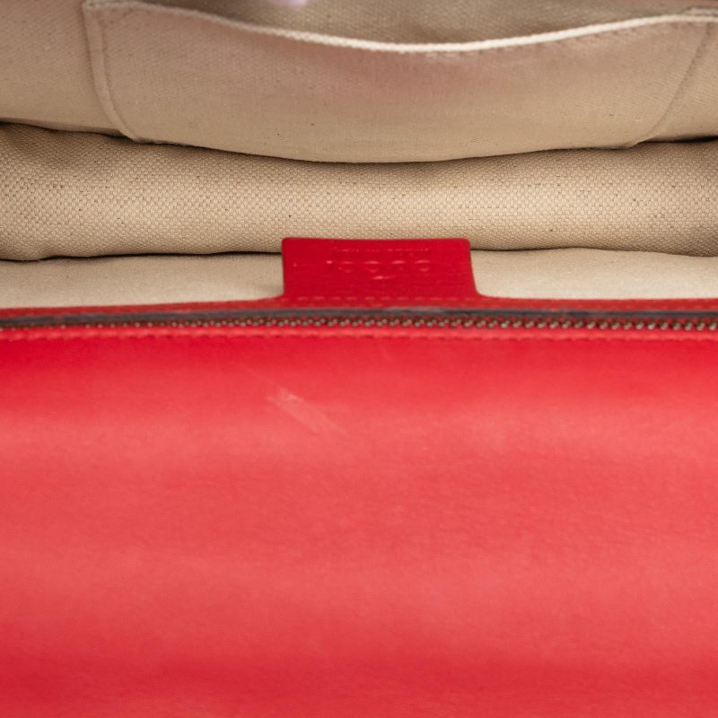 Gucci Web Peony Shoulder Bag (SHG-SqJUEA) - Barde - Image 6