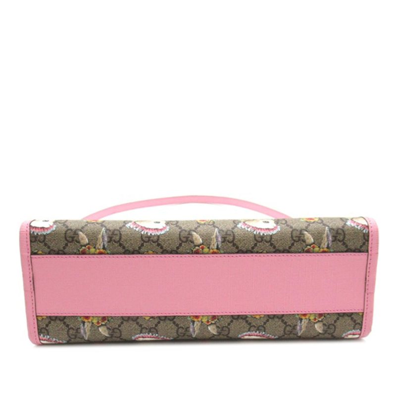 Gucci Yuko Higuchi GG Supreme Floral Rabbit Satchel (SHG-0nTePk) - Barde - Image 4