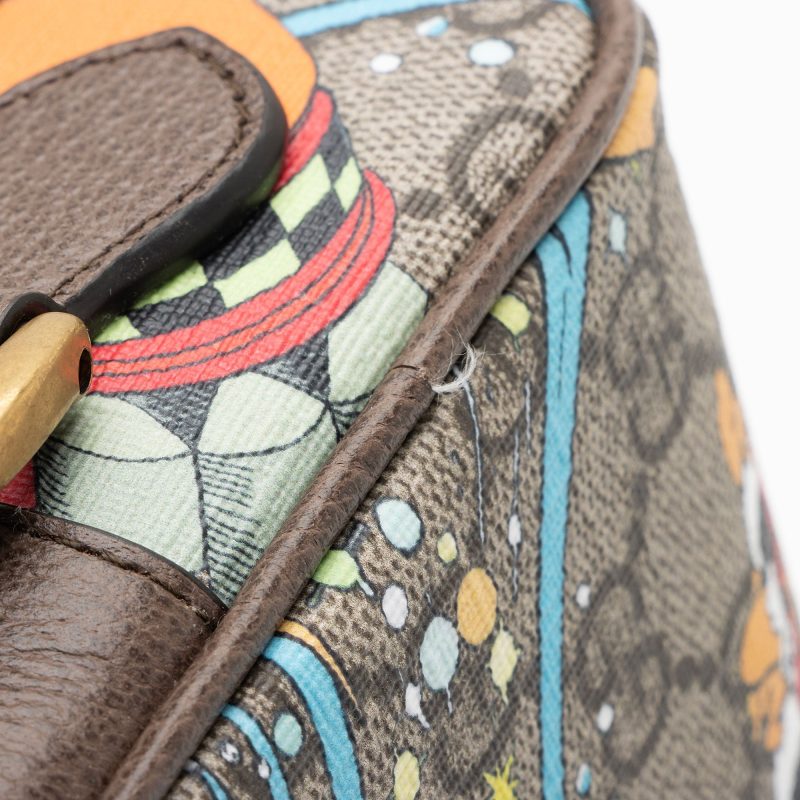 Gucci x Disney GG Supreme Donald Duck Mini Crossbody (SHF-dqXnM4) - Barde - Image 10