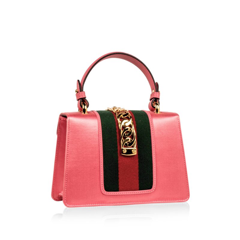 Gucci Mini Sylvie - Pink - Embellished - Barde - Image 3