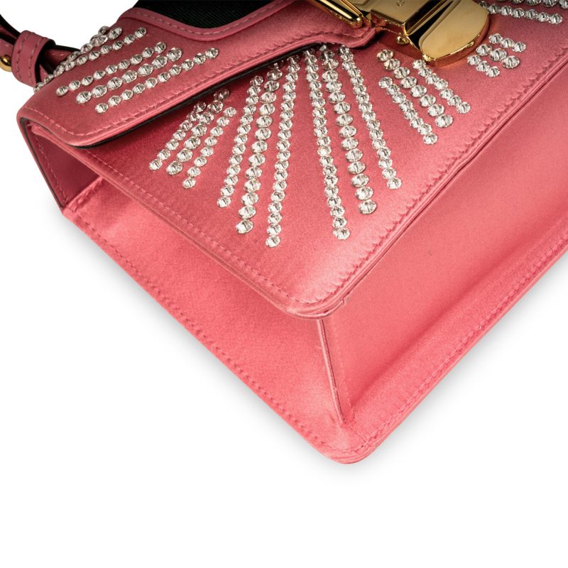 Gucci Mini Sylvie - Pink - Embellished - Barde - Image 9
