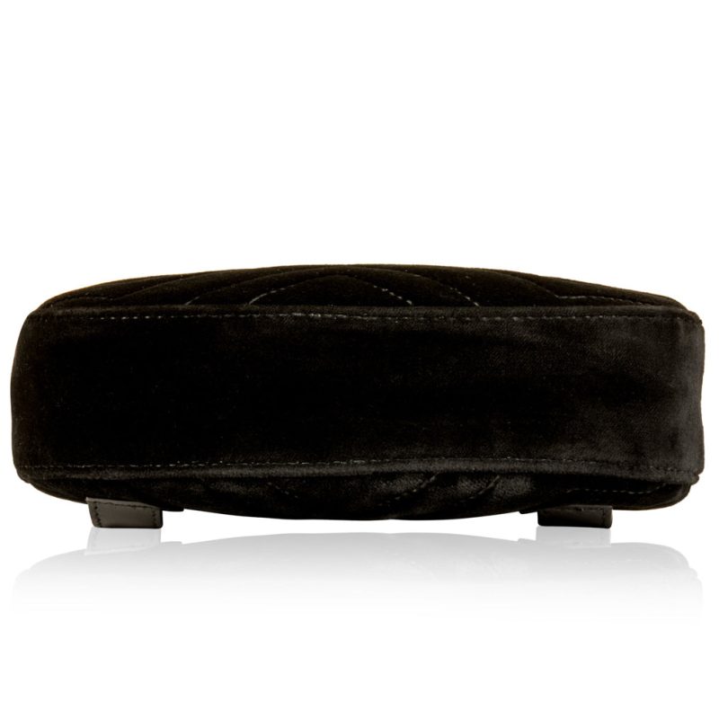 Gucci Marmont Belt Bag - Black Velvet - Barde - Image 4