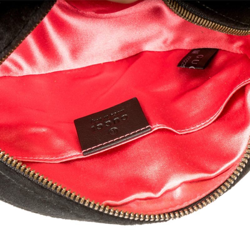 Gucci Marmont Belt Bag - Black Velvet - Barde - Image 7