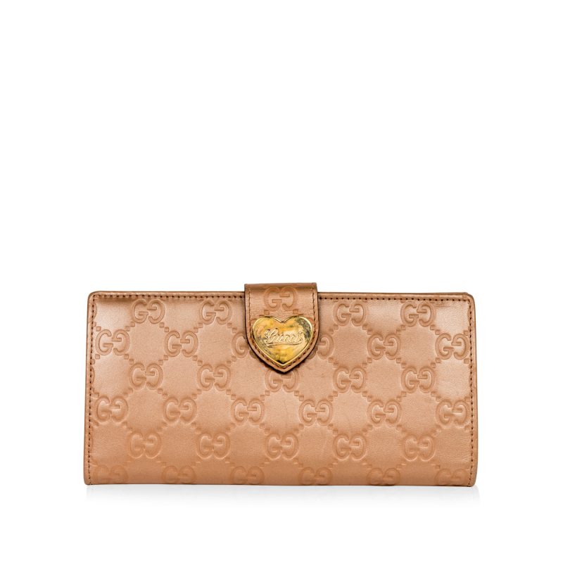 Gucci Love Heart GG Wallet - Barde