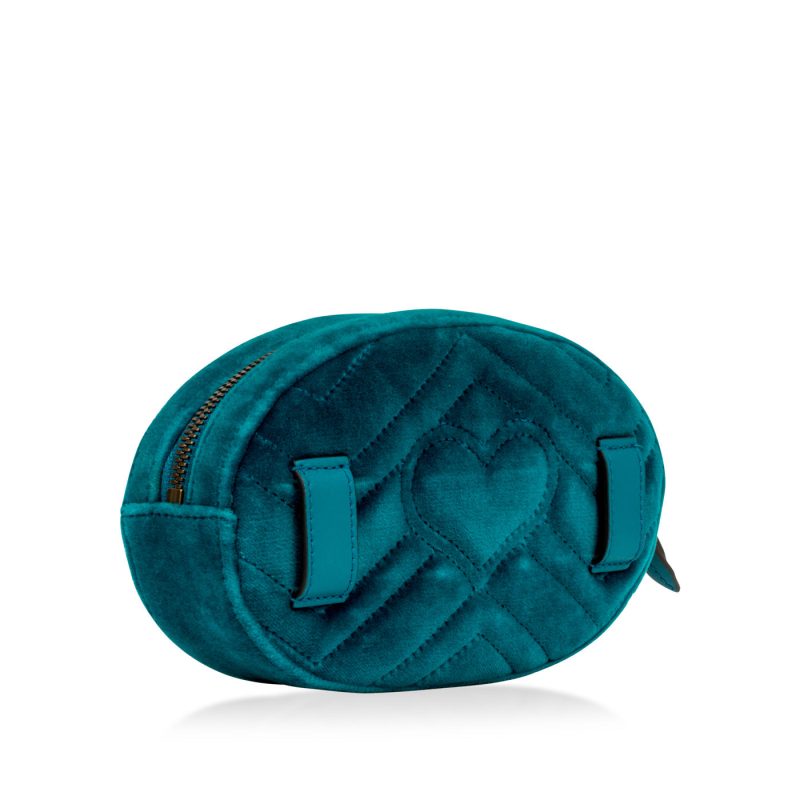 Gucci Marmont Velvet Belt Bag - Barde - Image 3