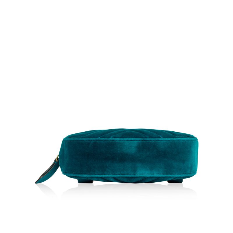 Gucci Marmont Velvet Belt Bag - Barde - Image 4