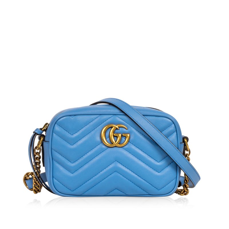 Gucci Mini Marmont Camera Crossbody - Barde