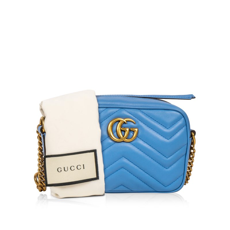 Gucci Mini Marmont Camera Crossbody - Barde - Image 8