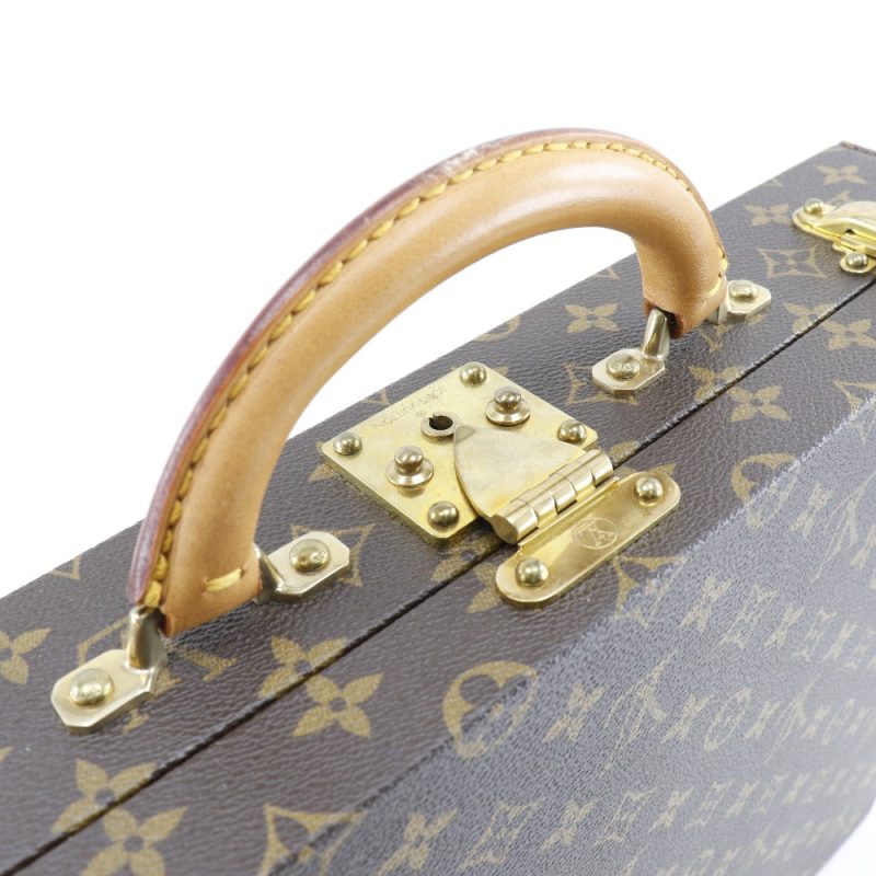 Louis Vuitton Monogram Canvas Attache Case Briefcase - Barde - Image 6