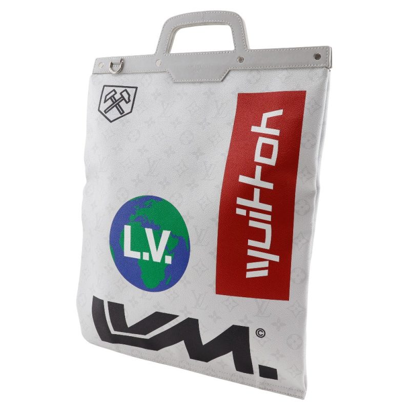 Louis Vuitton Monogram Canvas Vertical Tote Bag - Barde - Image 2