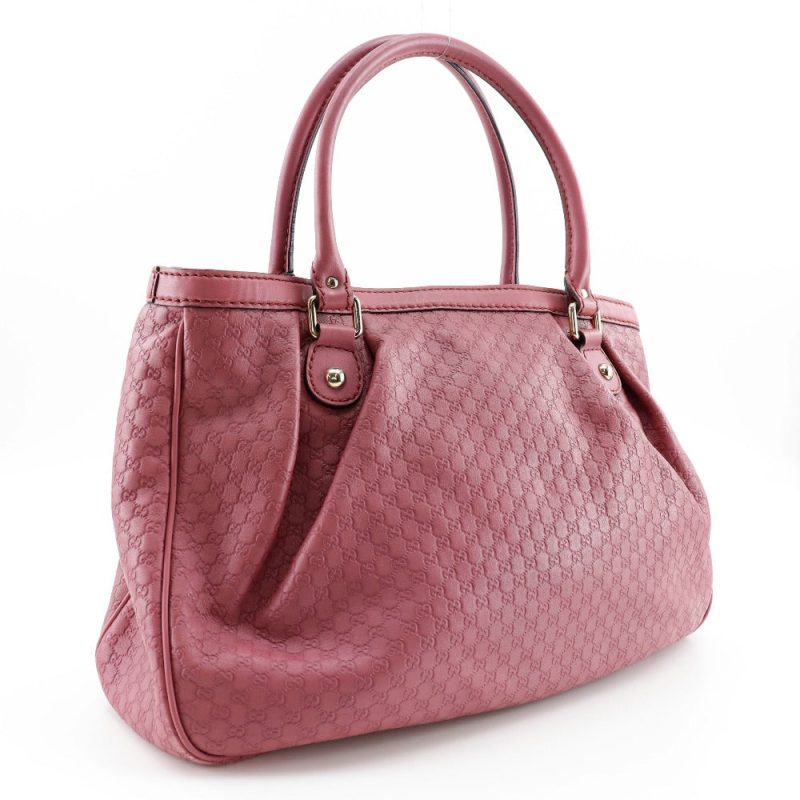 Gucci Sukey Tote Bag Microguccissima Pink - Barde - Image 3