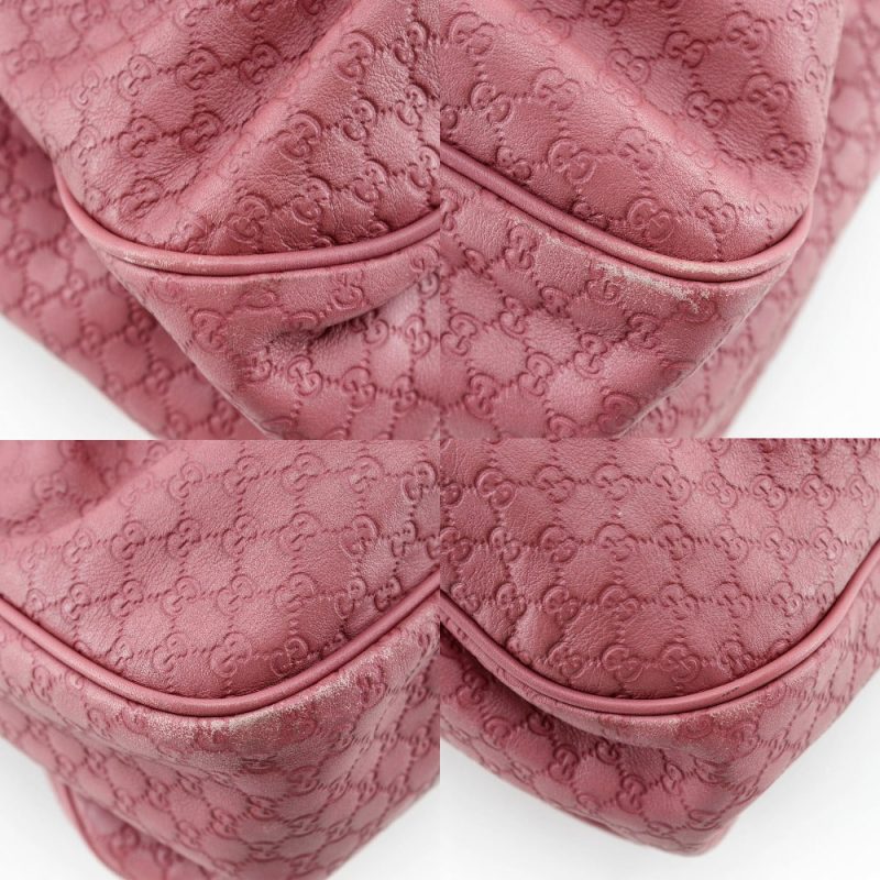 Gucci Sukey Tote Bag Microguccissima Pink - Barde - Image 4