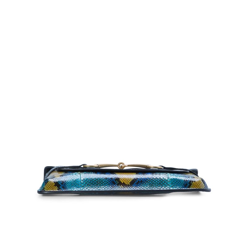 Gucci Bright Bit Python Clutch - Barde - Image 4