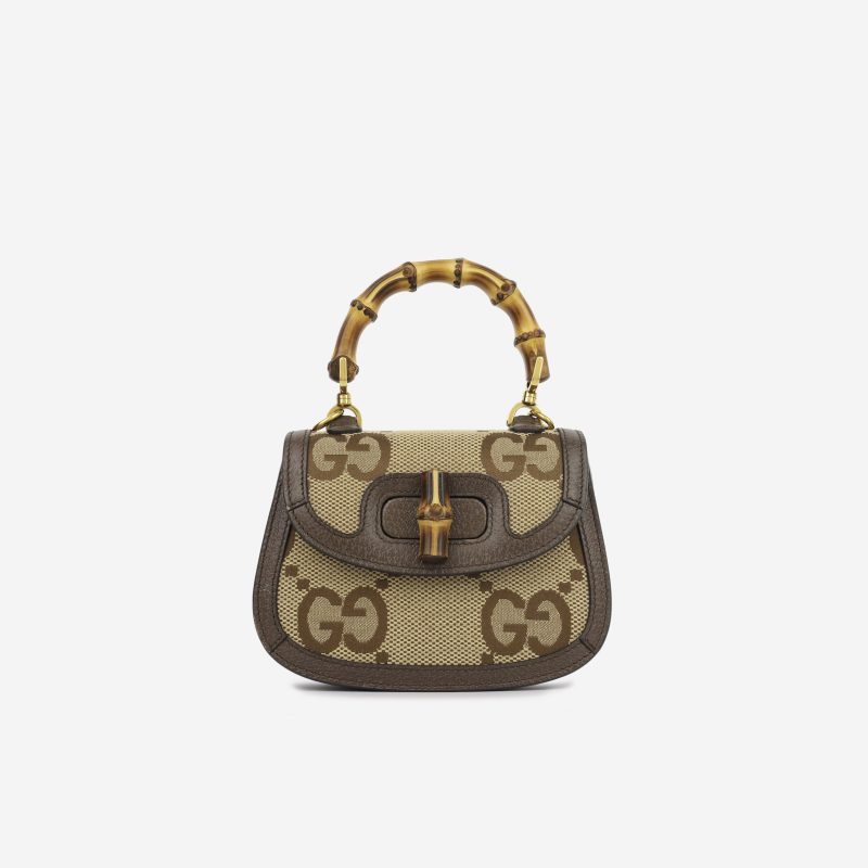 Gucci Gucci Bamboo 1947 Jumbo - GG Mini Bag - Barde