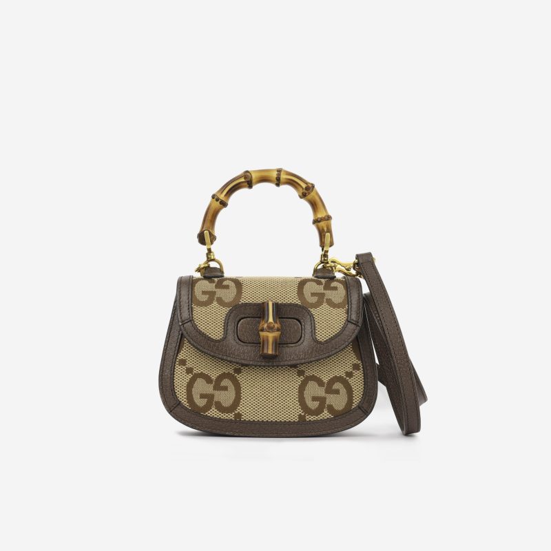 Gucci Gucci Bamboo 1947 Jumbo - GG Mini Bag - Barde - Image 2