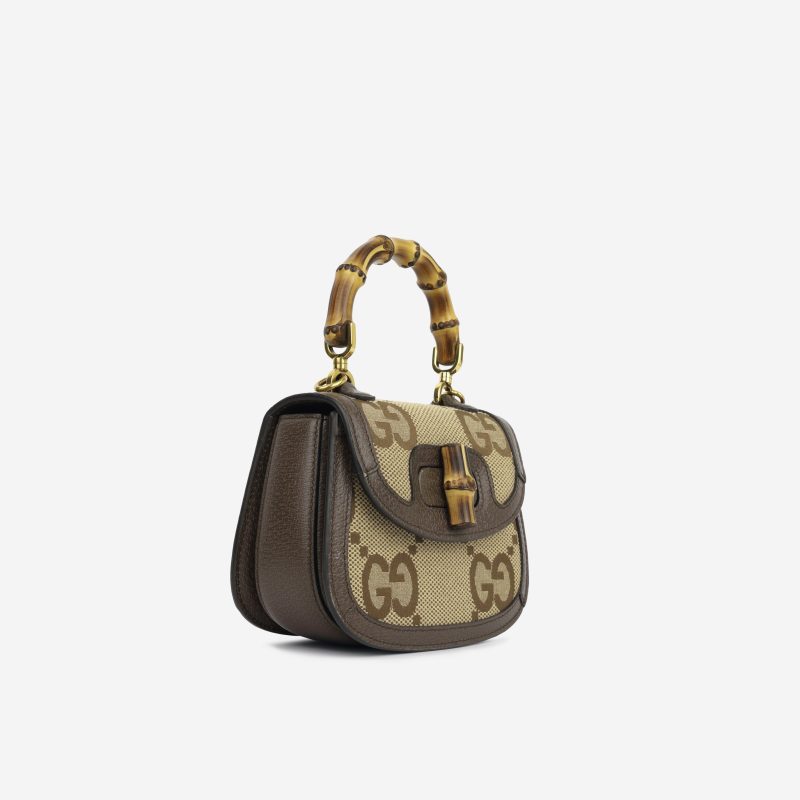 Gucci Gucci Bamboo 1947 Jumbo - GG Mini Bag - Barde - Image 3