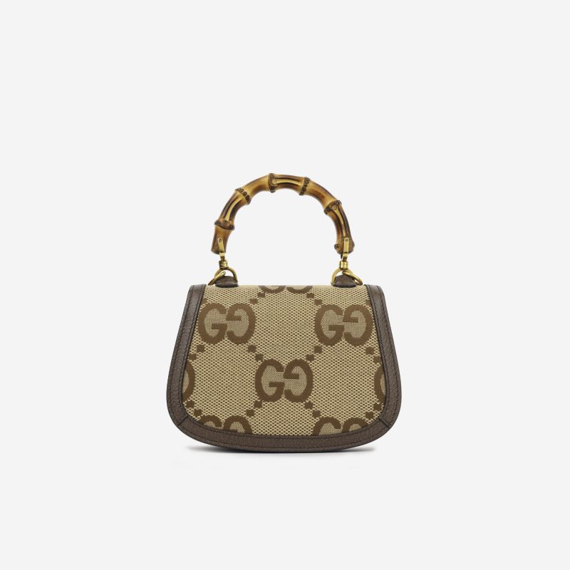 Gucci Gucci Bamboo 1947 Jumbo - GG Mini Bag - Barde - Image 8