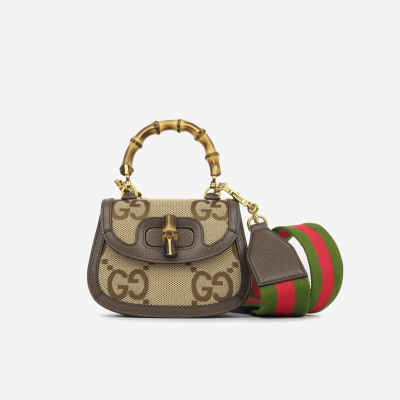 Gucci Gucci Bamboo 1947 Jumbo - GG Mini Bag - Barde - Image 5