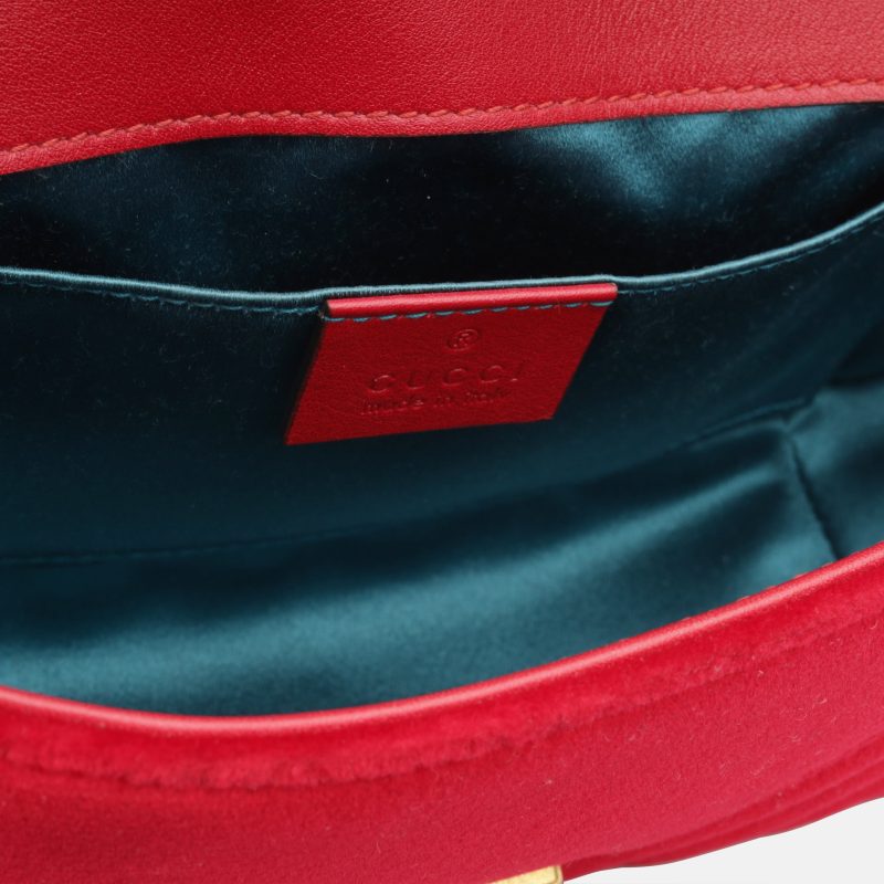 Gucci Mini Marmont - Velvet - Barde - Image 5