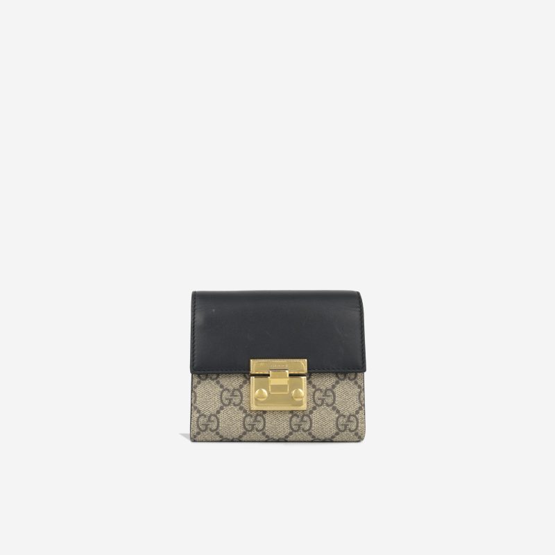 Gucci Padlock Flat GG Wallet - Barde