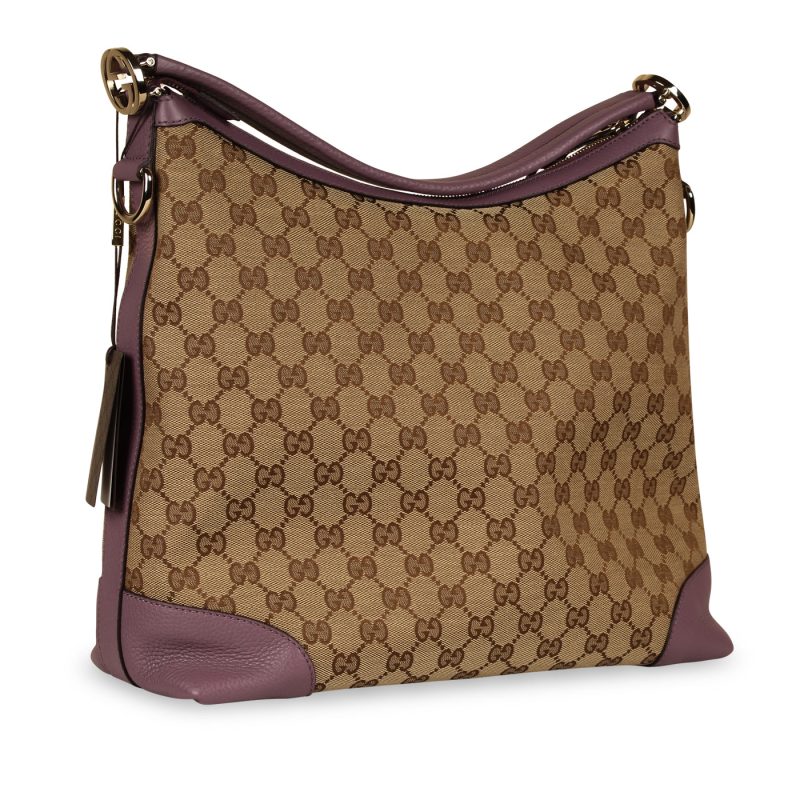 Gucci Canvas Hobo Tote - Barde - Image 3