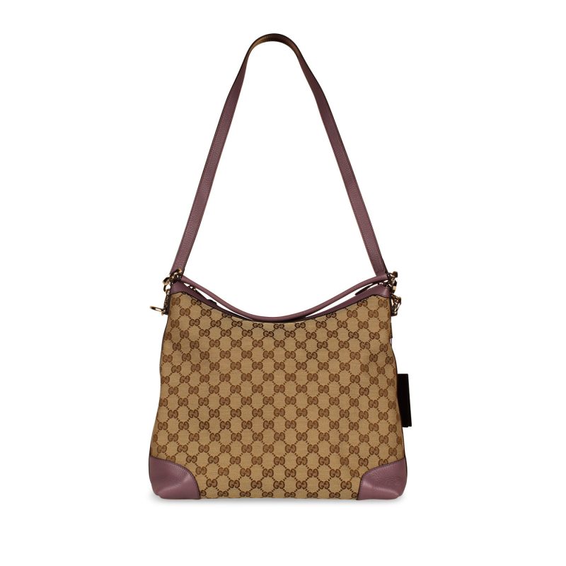 Gucci Canvas Hobo Tote - Barde - Image 5