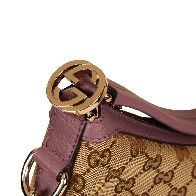 Gucci Canvas Hobo Tote - Barde - Image 8