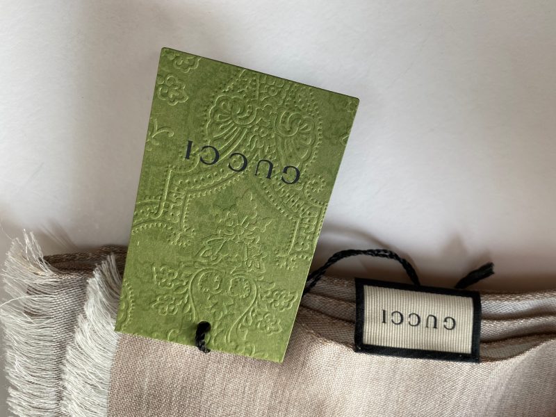 Gucci Light Brown GG Scarf - Barde - Image 5