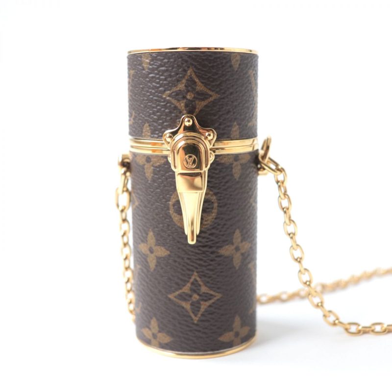Louis Vuitton Monogram Lipstick Case Necklace - Barde