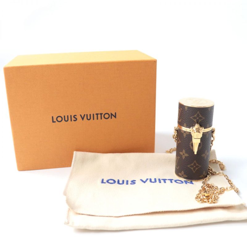 Louis Vuitton Monogram Lipstick Case Necklace - Barde - Image 2