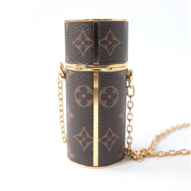 Louis Vuitton Monogram Lipstick Case Necklace - Barde - Image 4