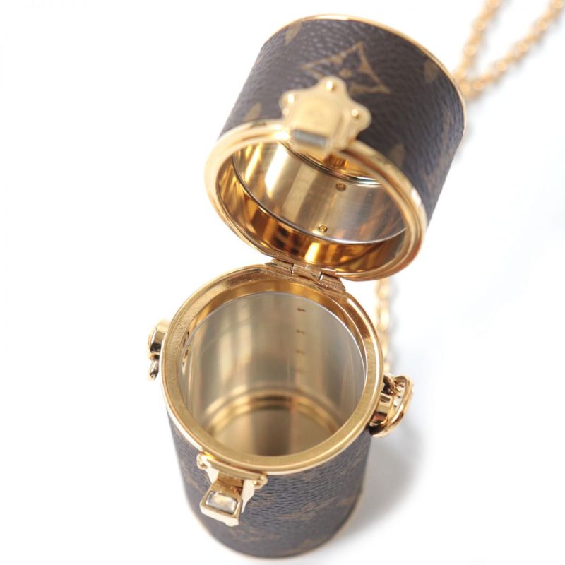 Louis Vuitton Monogram Lipstick Case Necklace - Barde - Image 7