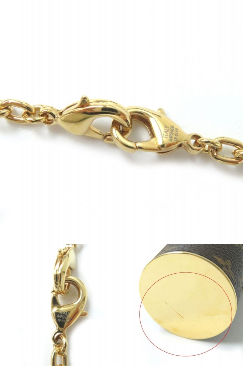 Louis Vuitton Monogram Lipstick Case Necklace - Barde - Image 10