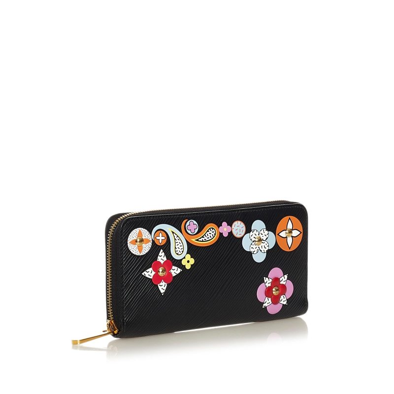 Louis Vuitton Epi Monogram Flower Zippy Wallet (SHG-35333) - Barde - Image 2