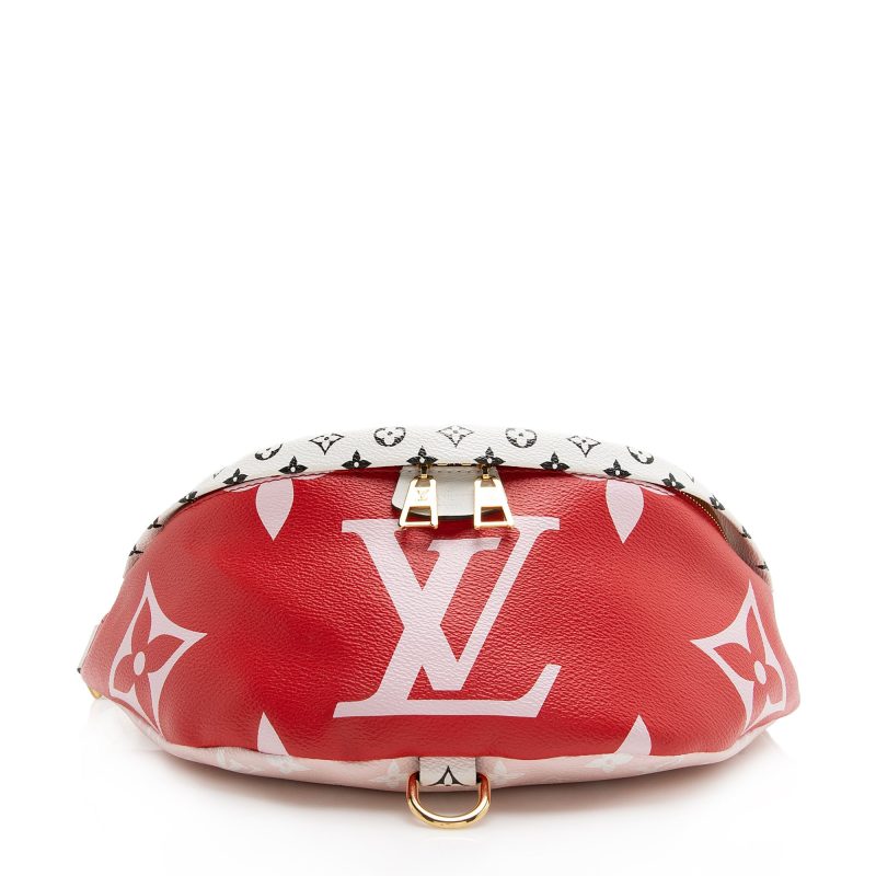 Louis Vuitton Giant Monogram Canvas Bumbag (SHF-22487) - Barde - Image 4