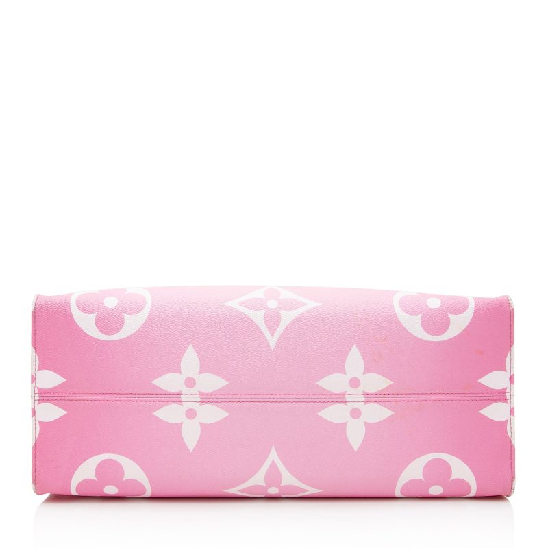 Louis Vuitton Giant Monogram Canvas Escale Onthego GM Tote (SHF-22339) - Barde - Image 4