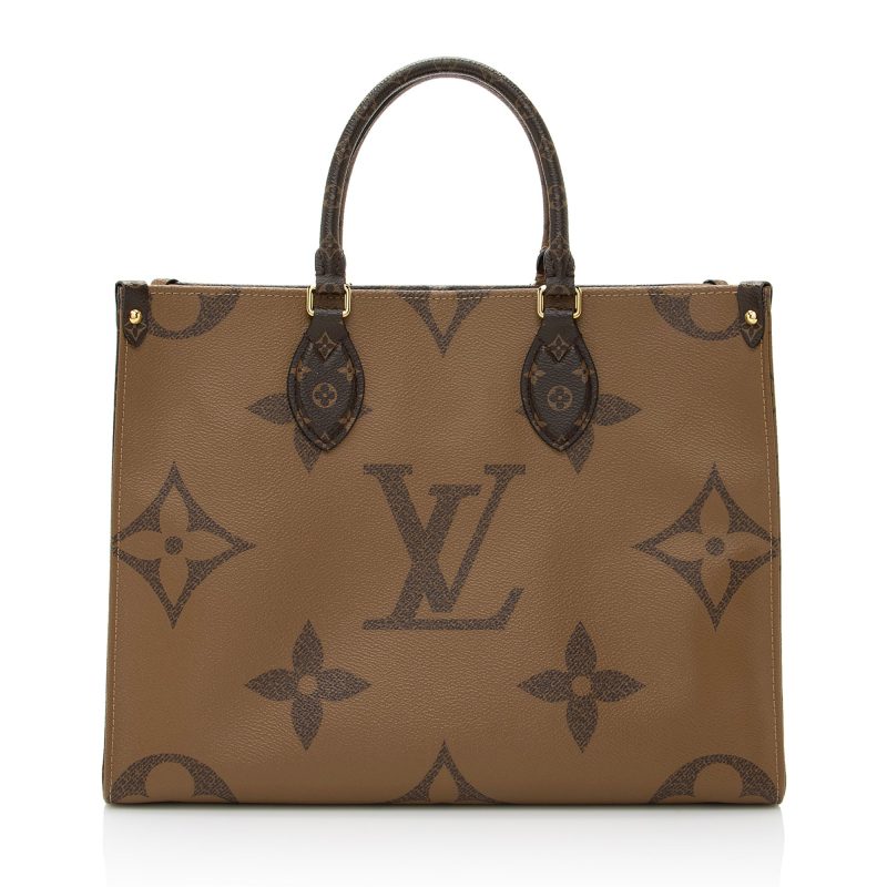 Louis Vuitton Giant Monogram Canvas Onthego MM Tote (SHF-22343) - Barde - Image 3
