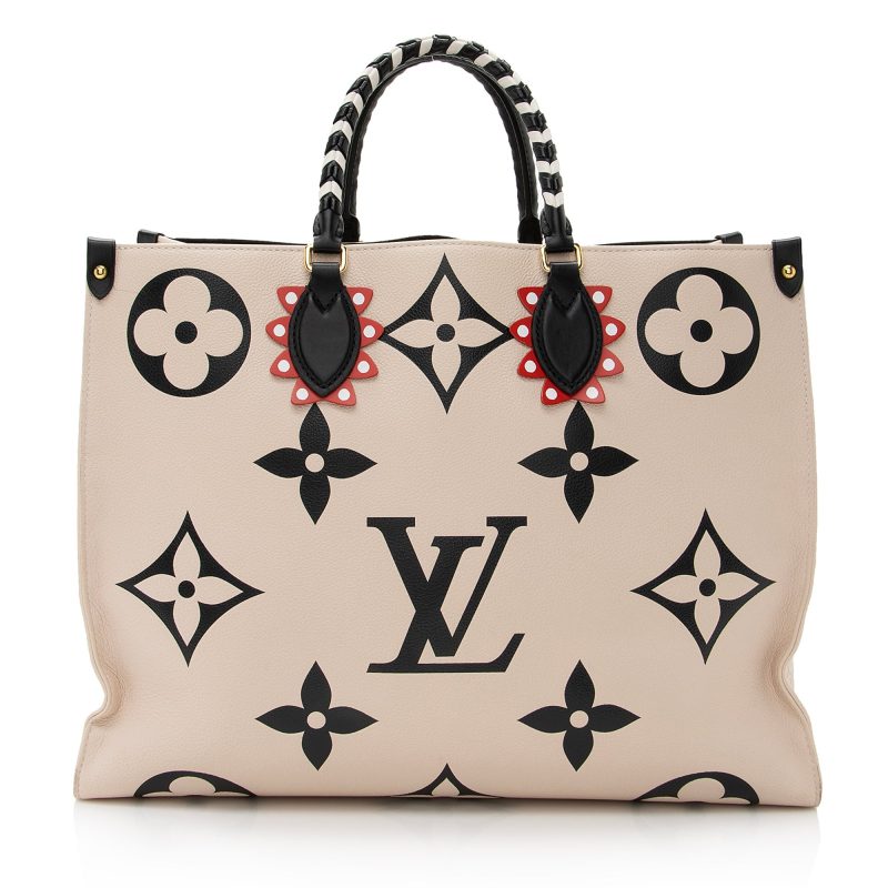 Louis Vuitton Giant Monogram Empreinte Crafty Onthego GM Tote (SHF-22865) - Barde - Image 3