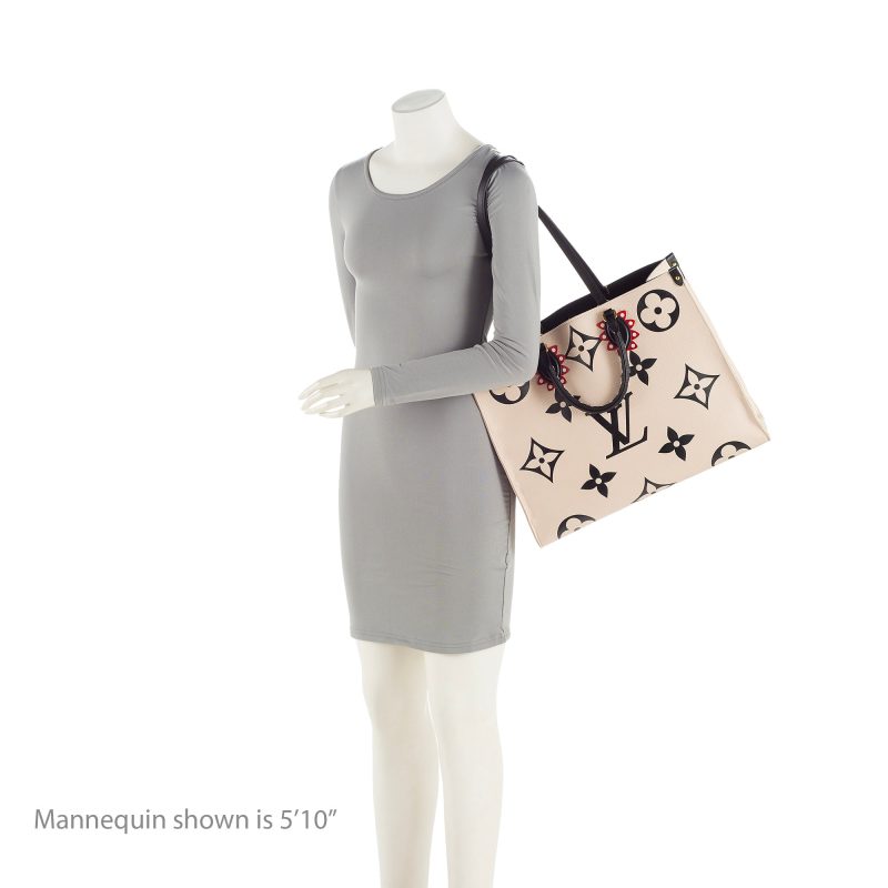 Louis Vuitton Giant Monogram Empreinte Crafty Onthego GM Tote (SHF-22865) - Barde - Image 5