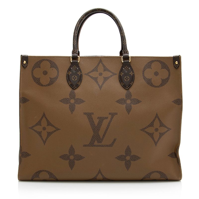 Louis Vuitton Giant Monogram Onthego GM Tote (SHF-21206) - Barde - Image 3