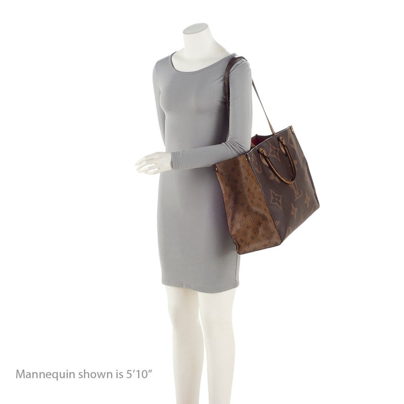 Louis Vuitton Giant Monogram Canvas Onthego GM Tote (SHF-21562) - Barde - Image 5