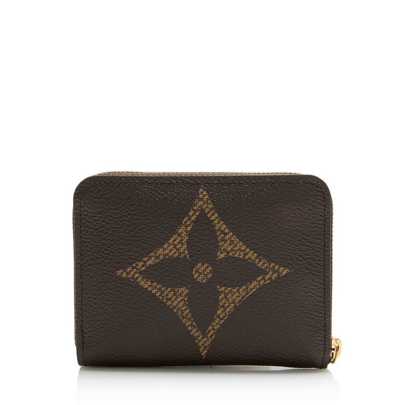 Louis Vuitton Giant Monogram Zippy Coin Purse (SHF-21819) - Barde - Image 3