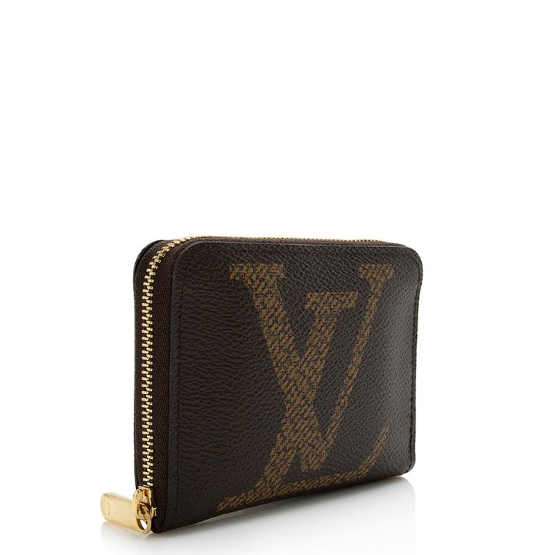 Louis Vuitton Giant Monogram Zippy Coin Purse (SHF-21819) - Barde - Image 2