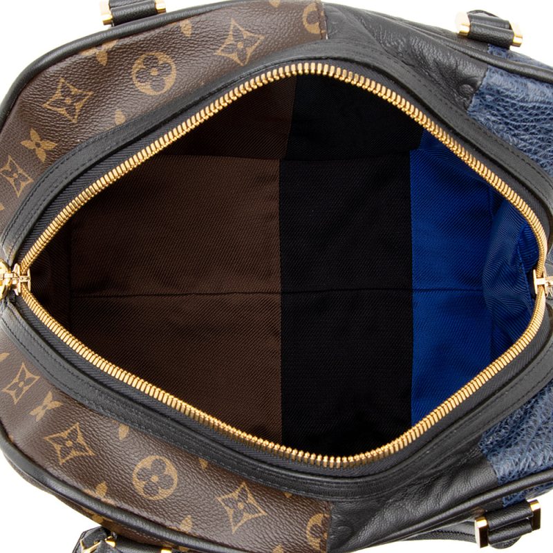 Louis Vuitton Limited Edition Monogram Blocks Zipped Tote (SHF-21473) - Barde - Image 7