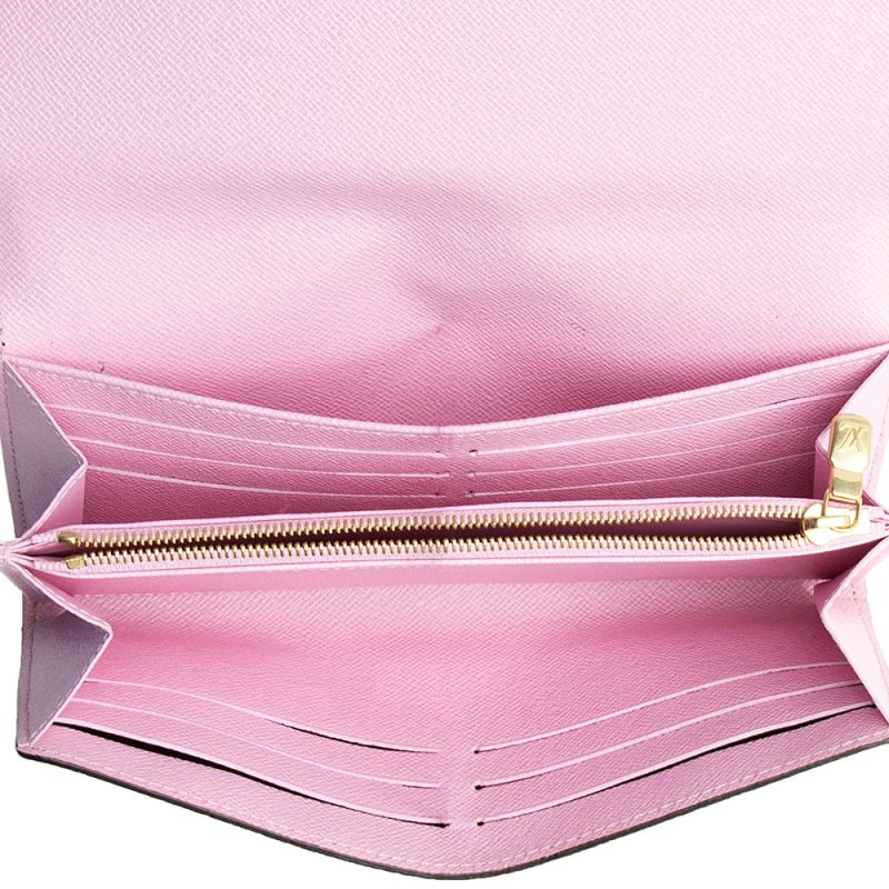 Louis Vuitton Limited Edition Monogram Canvas Illustre Transatlantic Sarah Wallet (SHF-21535) - Barde - Image 5