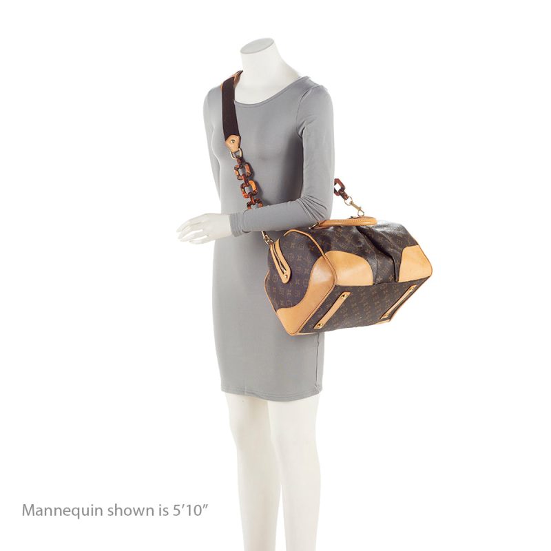 Louis Vuitton Limited Edition Monogram Canvas Stephen Satchel (SHF-22078) - Barde - Image 5